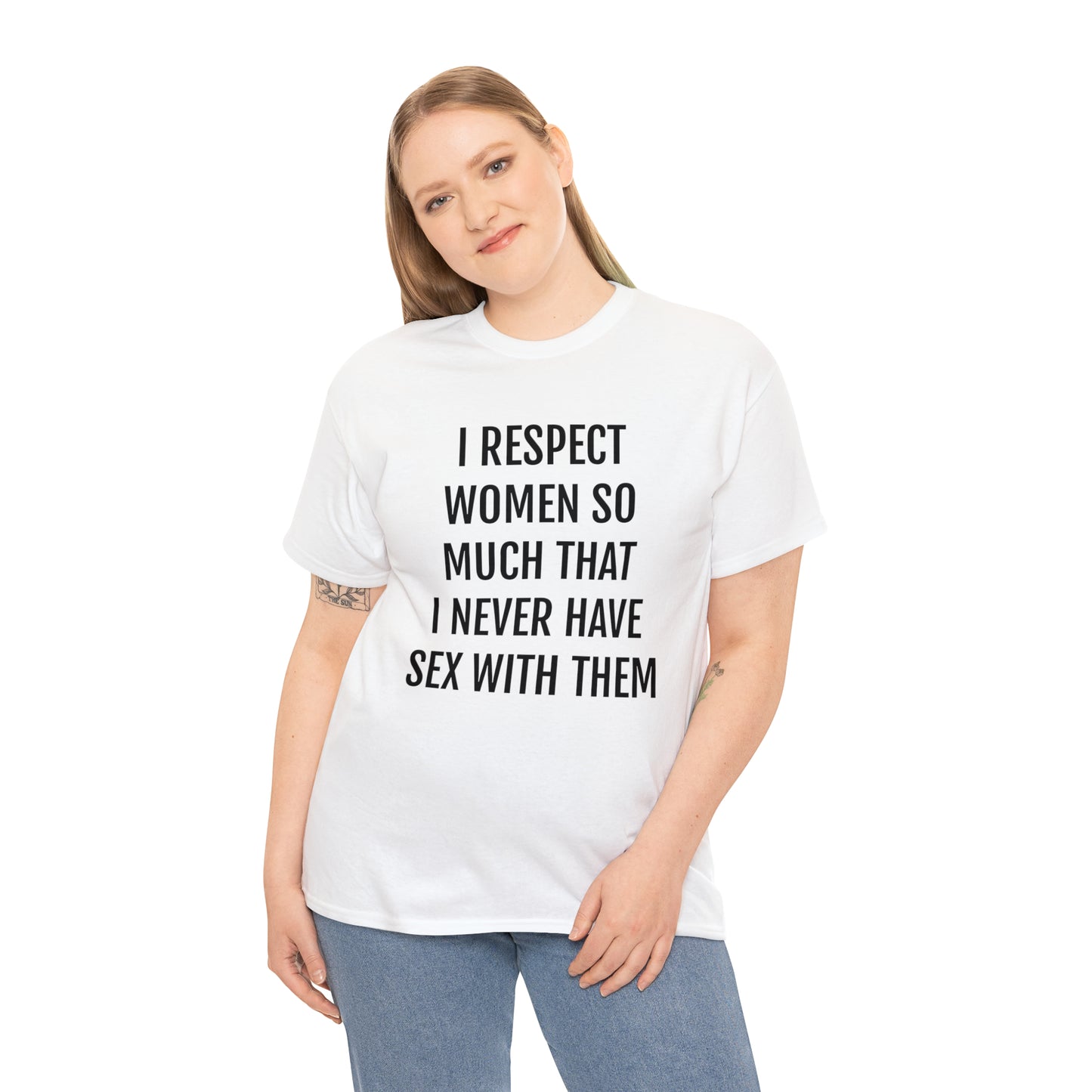 I RESPECT WOMEN T-SHIRT