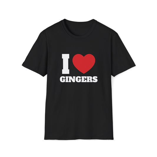 I Love Gingers T-Shirt