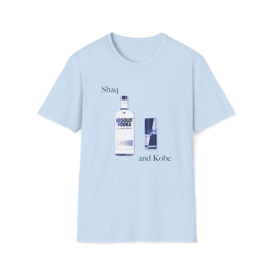 Shaq and Kobe (Vodka + Redbull) T-Shirt