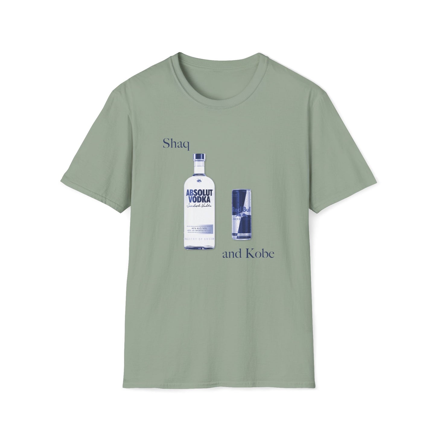 Shaq and Kobe (Vodka + Redbull) T-Shirt