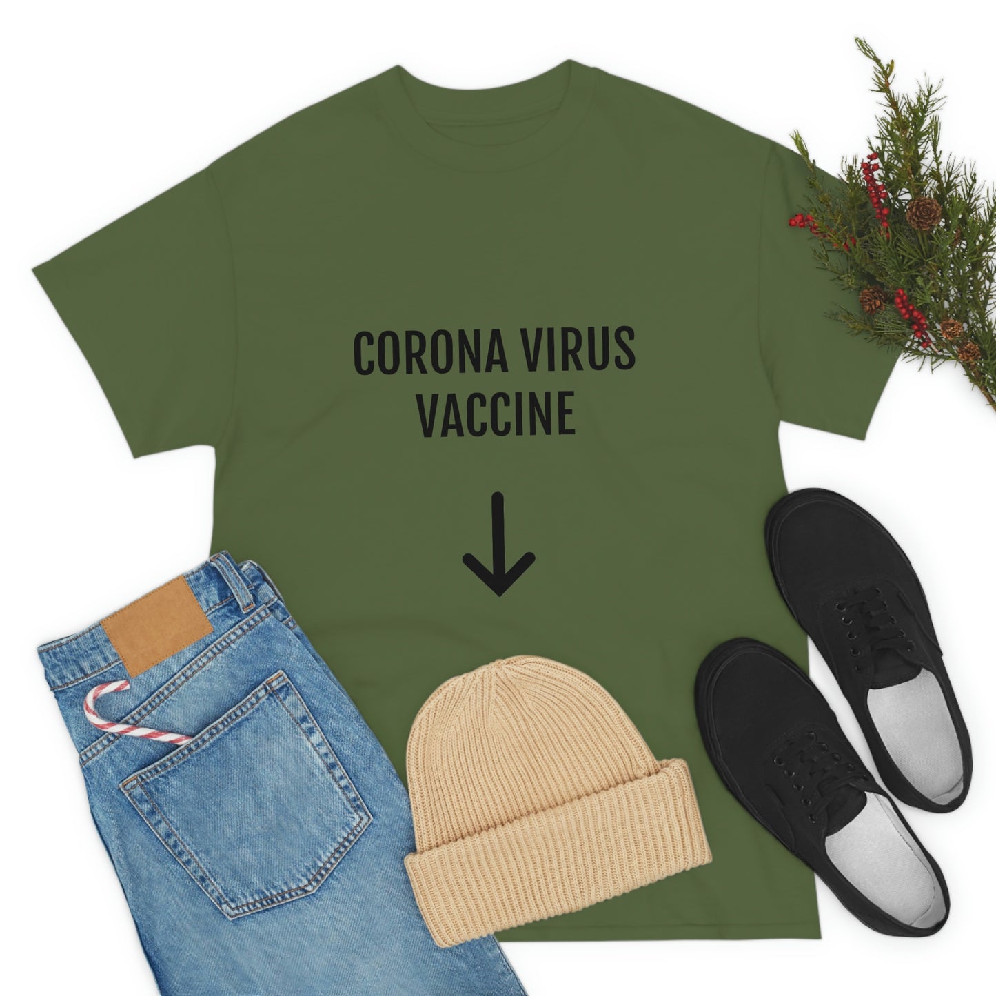 CORONA VIRUS VACCINE T-SHIRT